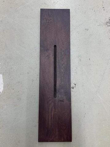 Eiken houten badplank - walnoot kleur - 85 cm beschikbaar voor biedingen