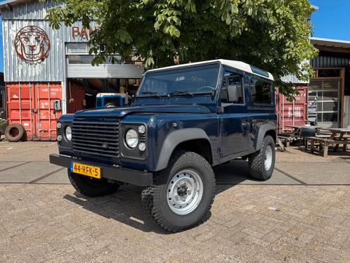 Land Rover 1997 Blauw, Auto's, Land Rover, Particulier, 4x4, Defender, Benzine, SUV of Terreinwagen, Handgeschakeld, Geïmporteerd