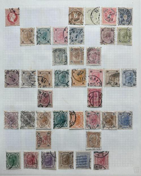 Gevorderd Oostenrijk op bladen ( ook PORT ) vanaf klassiek, Postzegels en Munten, Postzegels | Volle albums en Verzamelingen, Buitenland