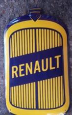 Renault grille emaillen bord garage reclame decoratie borden, Reclamebord, Zo goed als nieuw, Verzenden