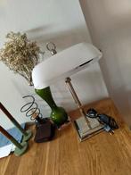 Art deco bureaulamp / notarislamp, Ophalen, Zo goed als nieuw, Minder dan 50 cm