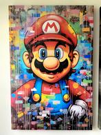 Canvas Super Mario from Mario Bros., Antiek en Kunst, Kunst | Schilderijen | Modern, Ophalen