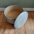 Lucky Vintage paddenstoel poef met opbergruimte, Ophalen, Hout, Minder dan 50 cm, Minder dan 50 cm