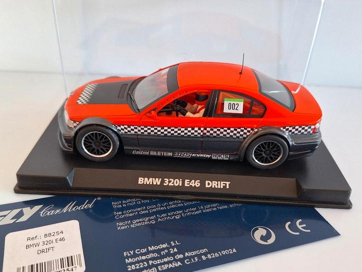 Fly Bmw 320i E46 Drift Ref Nr 88254, Kinderen en Baby's, Speelgoed | Racebanen, Nieuw, Racebaan, Elektrisch, Overige merken, Ophalen of Verzenden