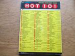 HOT 101 - GEMAKKELIJK PIANO/ACCORDEONKEYBOARD/ORGEL, Muziek en Instrumenten, Bladmuziek, Gebruikt, Artiest of Componist, Populair