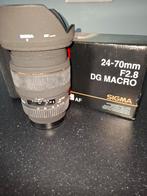 Sigma 24-70 F2.8 DG Macro Sony A-vatting, Audio, Tv en Foto, Fotografie | Lenzen en Objectieven, Ophalen of Verzenden, Niet werkend
