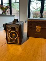 Vintage Agfa Camera met Tasje, Ophalen of Verzenden, Gebruikt, Compact, Overige Merken