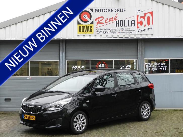 Kia Carens 1.6 GDi First Edition 7Pers Navi Cruise & Climate, Auto's, Kia, Bedrijf, Te koop, Carens, ABS, Achteruitrijcamera, Airbags