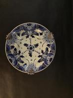 Delfts Blauw Bord met Zilveren Voetjes - Lilola W.B. 1090, Ophalen of Verzenden