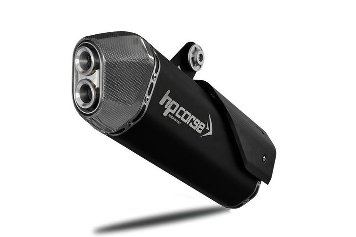 Outletdeal: HP Corse SPS Black uitlaat Africa Twin 2020-2025, Motoren, Onderdelen | Honda, Nieuw, Ophalen of Verzenden