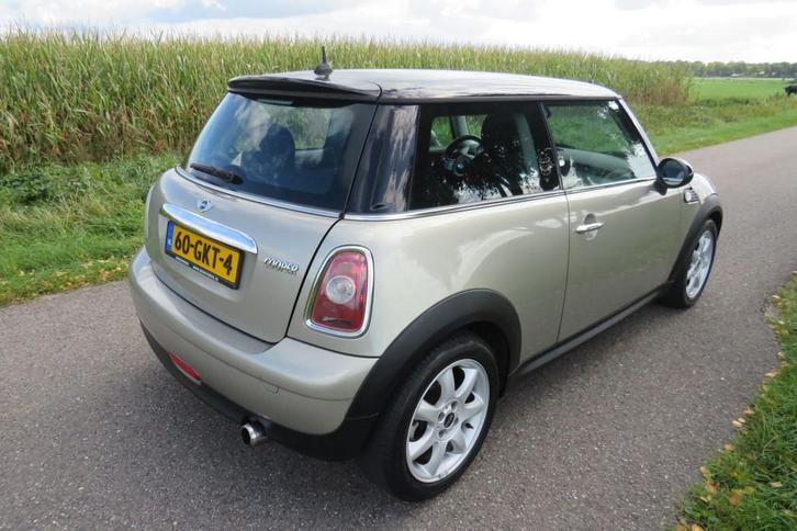 MINI Cooper 1.6 Cooper Pepper 2008 Airco 214.000km nap, Auto diversen, Schadeauto's, Mini, Handgeschakeld, Benzine, Hatchback