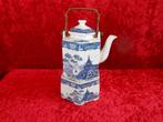 Brocante theepotje met theelicht, Ophalen of Verzenden