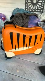 samsonite trolley dream2go ride-on tiger, Ophalen of Verzenden, Zo goed als nieuw, Hard kunststof, Minder dan 50 cm