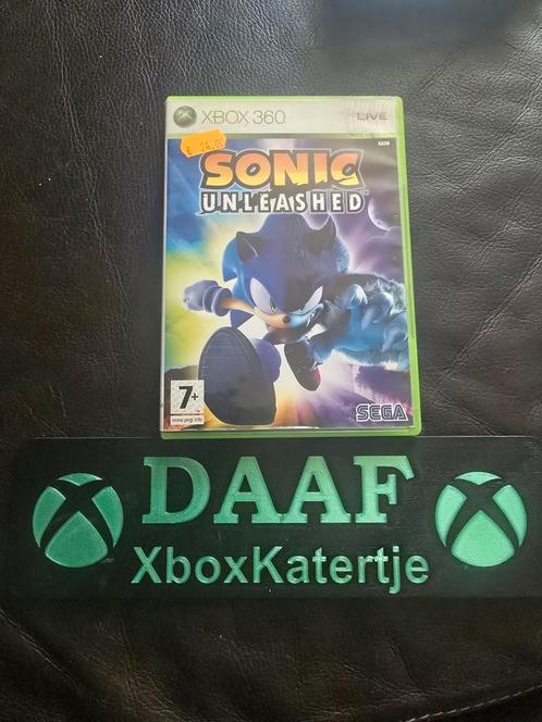 Sonic unleashed - xbox 360/one/series x, Spelcomputers en Games, Games | Xbox 360, Zo goed als nieuw, Avontuur en Actie, 1 speler