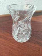 Vaasje echt Bleikristall handgeschliffen, Antiek en Kunst, Antiek | Glas en Kristal, Ophalen