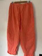 Oska Linnen Broek Oranje Maat 42/44, Maat 42/44 (L), Oranje, Ophalen of Verzenden, Zo goed als nieuw