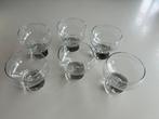 Glazen dessertcoupes | 6 stuks | In zeer goede staat, Ophalen of Verzenden, Gebruikt, Overige typen