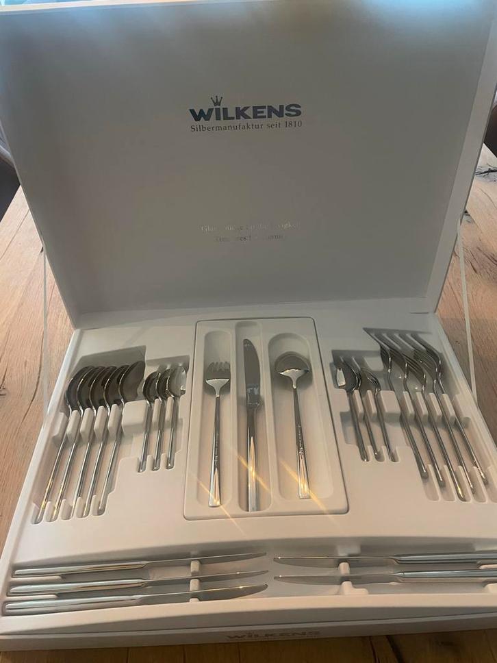Wilkens Palladio 30-delige Bestekset - Nieuw, Huis en Inrichting, Keuken | Bestek, Nieuw, Bestekset, Rvs of Chroom, Ophalen of Verzenden