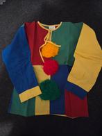 Twee kleurrijke clownsshirts - Maat 104, Ophalen of Verzenden, Zo goed als nieuw, 104 of kleiner, Jongen of Meisje