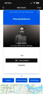 Leigh-Anne Concert ticket, Tickets en Kaartjes, Concerten | Pop, Eén persoon, April