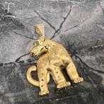 14 karaat gouden panter hanger nieuw
