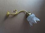 Schemerlamp met kristallen kapje, Antiek en Kunst, Verzenden