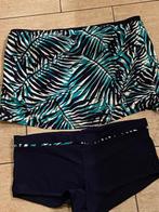 Bikini blauw groen B love broek 50 top 52 Palmbladeren, Kleding | Dames, Badmode en Zwemkleding, Blauw, Ophalen of Verzenden, Zo goed als nieuw