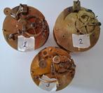 Drie Franse pendule uurwerken, touwtje slinger, ook per stuk, Antiek en Kunst, Antiek | Klokken, Ophalen of Verzenden