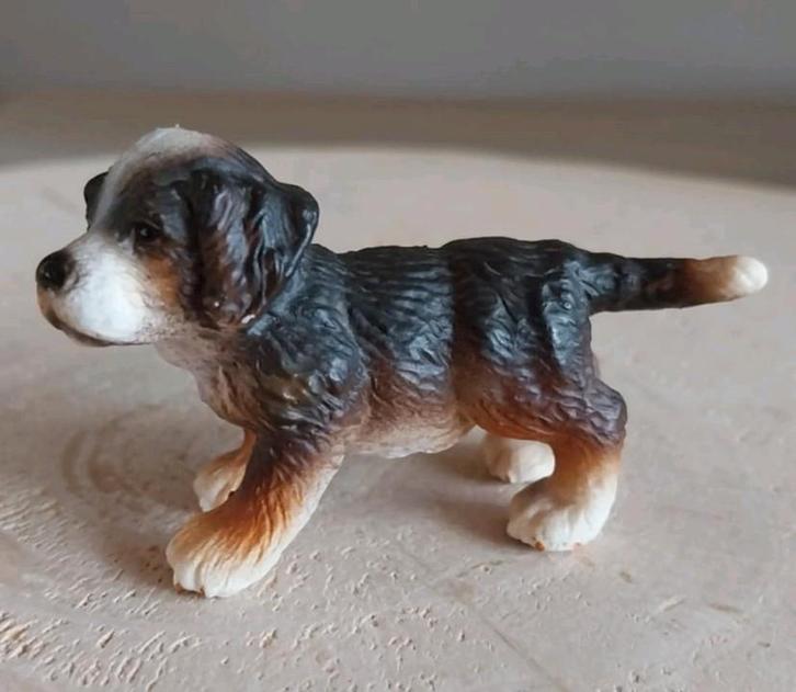 Schleich berner sennen puppy, Verzamelen, Dierenverzamelingen, Zo goed als nieuw, Beeldje of Figuurtje, Hond of Kat, Ophalen of Verzenden