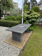 Hardsteen tuintafel te koop, Tuin en Terras, Overige materialen, Rechthoekig, Zo goed als nieuw, Ophalen