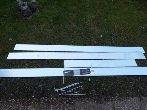 Staal borderranden 240 x 15 cm 3.5 stuks, Tuin en Terras, Bielzen en Borders, Zo goed als nieuw, Overige typen, Overige materialen