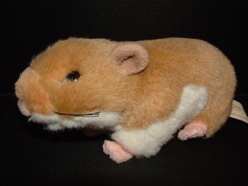 ANNA CLUB PLUSH WERELDNATUURFONDS WWF HAMSTER PLUCHE BEIGE/W beschikbaar voor biedingen