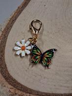 bedel / hanger vlinder daisy groen geel rood, Ophalen of Verzenden, Nieuw, Dier