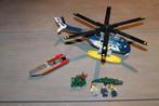 lego city politie helicopterachtervolging 60067, Ophalen of Verzenden, Zo goed als nieuw, Complete set, Lego