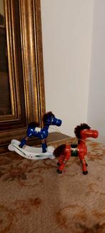 2 mooie! houten kerstboom-hangers paardjes, Diversen, Ophalen of Verzenden