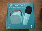 Kids karaoke set, Muziek en Instrumenten, Microfoons, Ophalen of Verzenden, Zo goed als nieuw, Zangmicrofoon