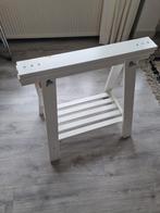 1 Ikea Mittback schraag, Ophalen of Verzenden, Gebruikt, Rechthoekig, Tafelpoot