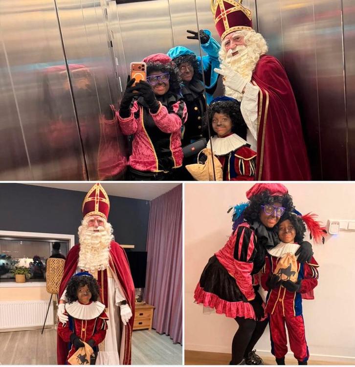 Sinterklaas en vrouwelijk piet op bezoek!, Diversen, Sinterklaas, Zo goed als nieuw, Ophalen of Verzenden