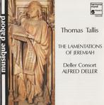 TALLIS Lamentations of Jeremiah CD DELLER HM, Cd's en Dvd's, Ophalen of Verzenden, Gebruikt