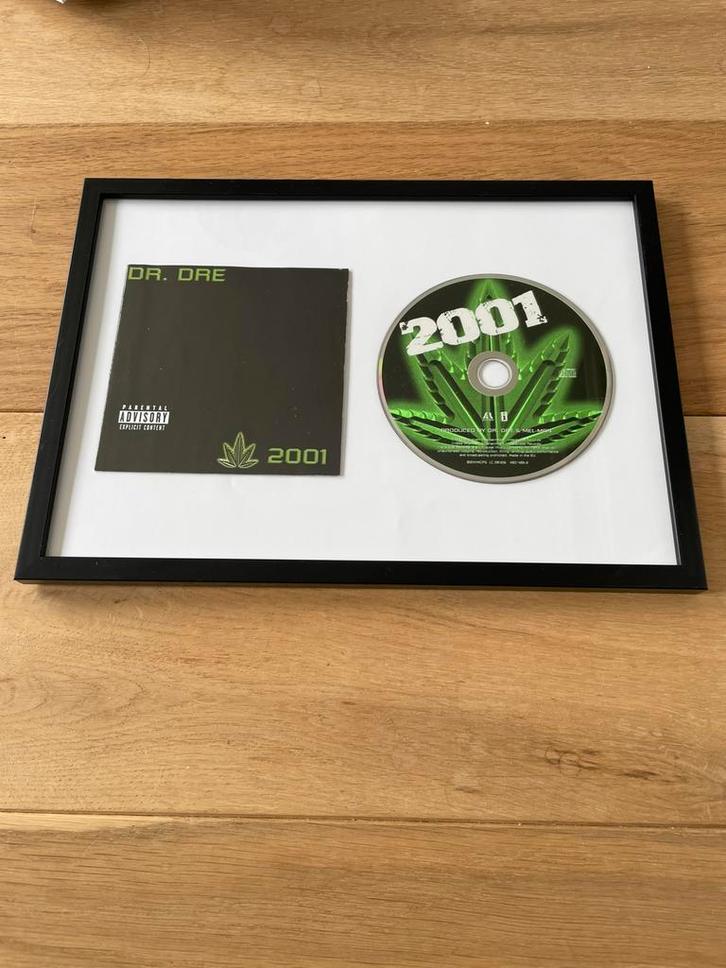 Dr. Dre ingelijste cd the chronic 2001, Cd's en Dvd's, Cd's | Hiphop en Rap, Zo goed als nieuw, 2000 tot heden, Ophalen of Verzenden