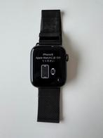 Apple Watch Series 5 - 44 mm met bandjes, Sieraden, Tassen en Uiterlijk, Smartwatches, Ophalen of Verzenden, Gebruikt, Zwart, IOS