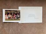 1973 Kerstkaart Koningin Juliana met handschrift!, Verzamelen, Ophalen of Verzenden, Nederland, Kaart, Foto of Prent
