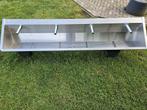 RVS Wastrog met Sensorkranen, Doe-het-zelf en Verbouw, Sanitair, Ophalen, Zo goed als nieuw, Rvs, Wastafel