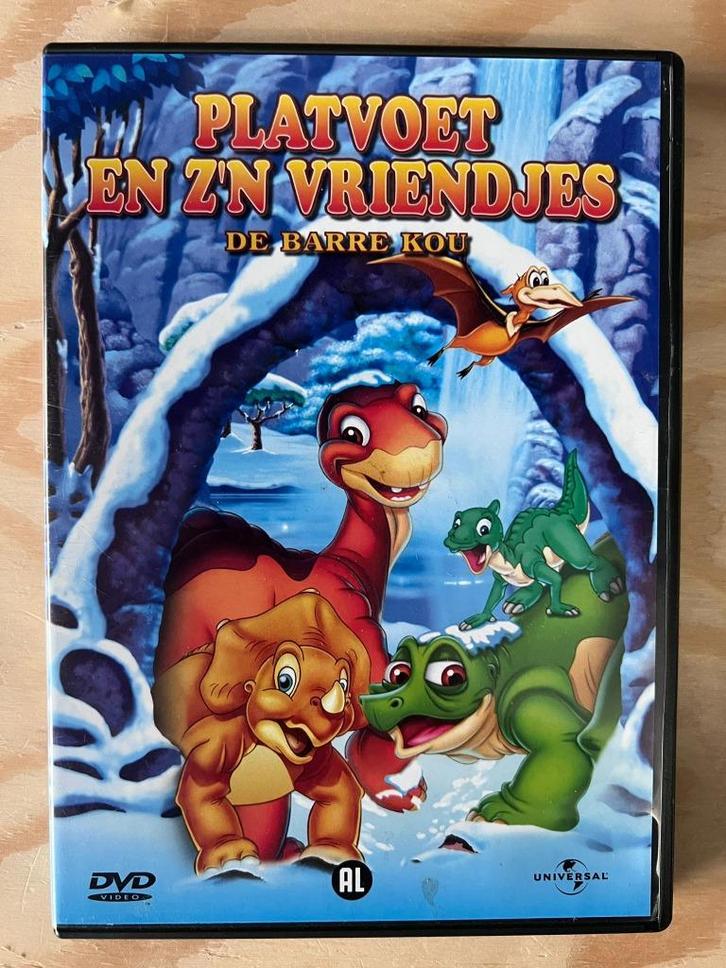 Platvoet V8: De Barre Kou (D) DVD, Cd's en Dvd's, Dvd's | Tekenfilms en Animatie, Zo goed als nieuw, Amerikaans, Alle leeftijden