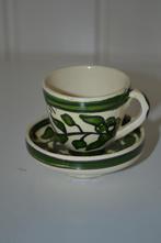 Oud  porselein kop en schoteltje uit de jaren 1960 NR 6196, Ophalen of Verzenden, Zo goed als nieuw, Poppenhuis