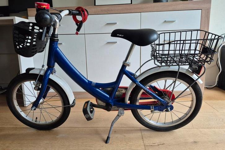Puky 16 inch kinderfiets, Fietsen en Brommers, Fietsen | Jongens, Gebruikt, 16 inch, Handrem, Ophalen