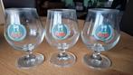 3 bierglazen merk Palm, Verzamelen, Biermerken, Ophalen, Zo goed als nieuw, Glas of Glazen, Palm