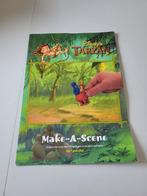 Disney tarzan (raamstickers), Ophalen of Verzenden, Gebruikt