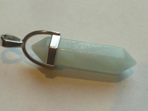 Hanger punt Serpentijn, Sieraden, Tassen en Uiterlijk, Kettinghangers, Nieuw, Steen of Mineraal, Groen, Overige voorstellingen