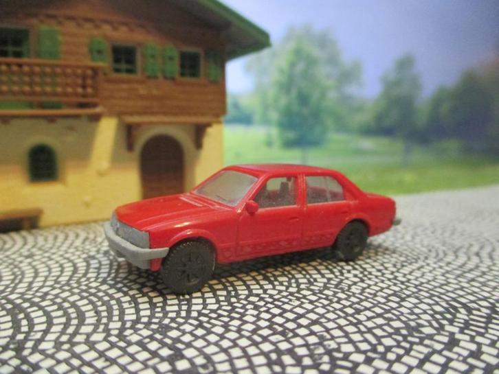 Opel Rekord E - Fleischmann rood, Hobby en Vrije tijd, Modelauto's | 1:87, Zo goed als nieuw, Ophalen of Verzenden